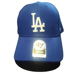 "47 Brand Los Angeles Dodgers MVP Dad Hat - Royal Blue"